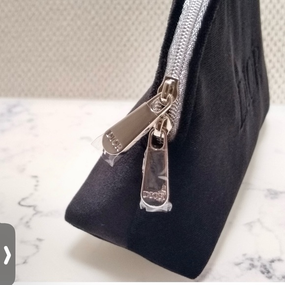 Dior Trousse Noir Black Pouch - Picture 4 of 7